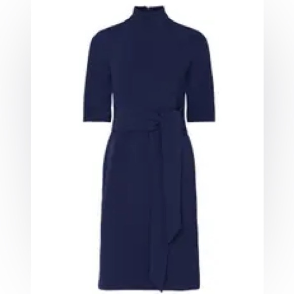 TOCCIN Mock Neck Sheath (pic in Navy but item is Black) - Picture 8 of 10